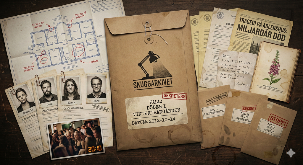 DÖDEN I VINTERTRÄDGÅRDEN